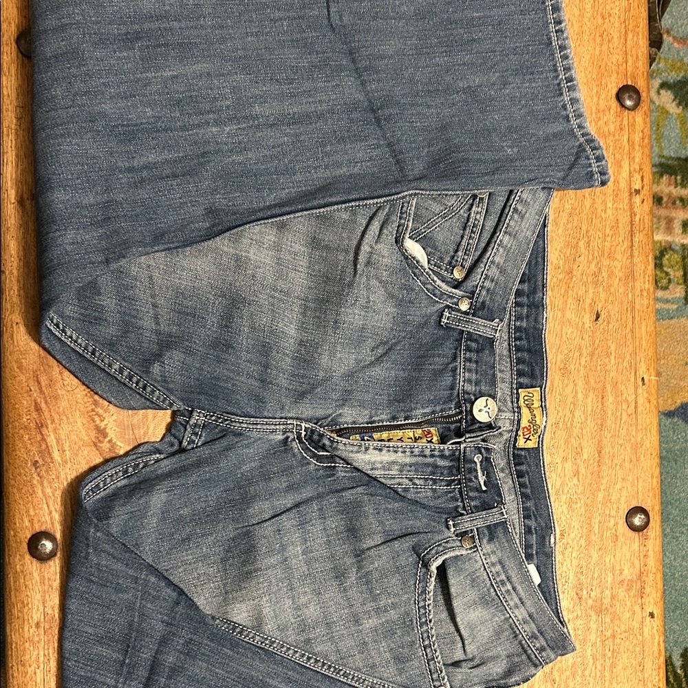 Wrangler Bootcut 36x30 Blue Jeans